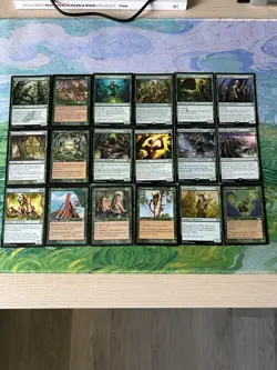 Mtg Green Elf Lot Mixed - Image 1