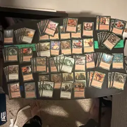 Magic: The Gathering Green Elf Lot - Rampant Growth, Elvish Aberration, Quiet D… - Image 1