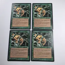 4x Wild Growth - Ice Age - Magic The Gathering (Lightly Played) - Image 1