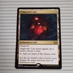 Magic: The Gathering - Duskmourn: House of Horror ~ Rare ~ Valgavoth's Lair - Image 1