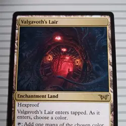 Magic: The Gathering - Duskmourn: House of Horror ~ Rare ~ Valgavoth's Lair - Image 2