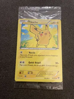 Pokemon/Pokemon GO Prerelease Pikachu Holo Foil Promo Card #028/078 Sealed - Image 1