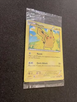 Pokemon/Pokemon GO Prerelease Pikachu Holo Foil Promo Card #028/078 Sealed - Image 2