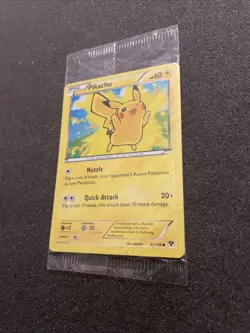 Pokemon/Pokemon GO Prerelease Pikachu Holo Foil Promo Card #028/078 Sealed - Image 3