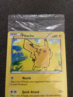 Pokemon/Pokemon GO Prerelease Pikachu Holo Foil Promo Card #028/078 Sealed - Image 4