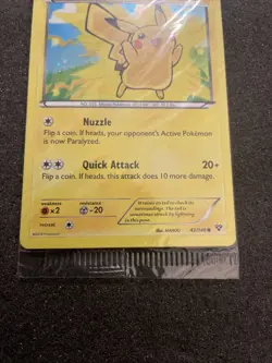 Pokemon/Pokemon GO Prerelease Pikachu Holo Foil Promo Card #028/078 Sealed - Image 5