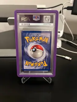 1999 POKEMON FOSSIL 1ST ED #5 GENGAR-HOLO PSA 8 - Image 2