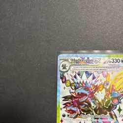 Pokemon TCG Hydreigon ex 223/191 SV08: Surging Sparks Ultra Rare Holo - Image 3