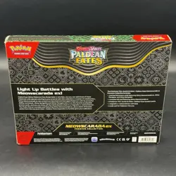 Pokemon Scarlet & Violet Paldean Fates Ex Premium Collection Meowscarada Box - Image 2