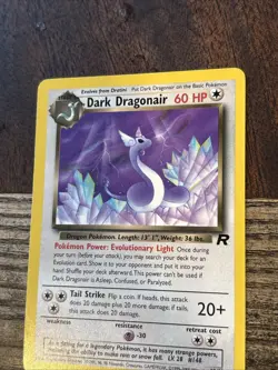 Dark Dragonair 33/82 Team Rocket Regular Wotc 1999 Vintage Pokemon - Image 3