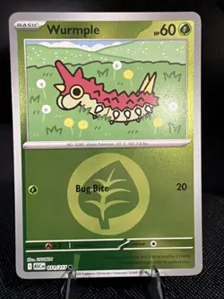Pokemon TCG - Ascended Heroes - Wurmple - 011/217 Reverse Holo - Image 1