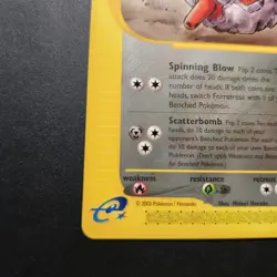 2003 Forretress 9/144 - Skyridge Non-Holo Regular Rare - Pokemon TCG - NM - Image 4