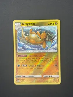Dragonite 151/236 Rare Unified Minds Pokemon Reverse Holo TCG 2019 - Image 3