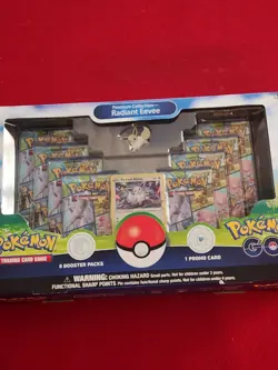 Pokemon Go Radiant Eevee Premium Collection Box FACTORY SEALED ! - Image 1