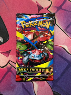 Pokemon Mega Evolution Booster Pack Sealed New - Random Art Style - Image 1