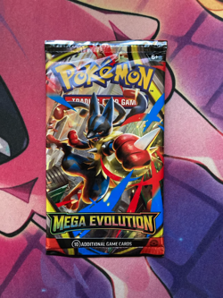 Pokemon Mega Evolution Booster Pack Sealed New - Random Art Style - Image 3