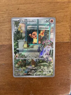 Pokemon Charmander 044 Scarlet & Violet Promo Holo 60 HP #2 - Image 1