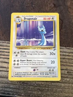 Dragonair 022/130 Base Set 2 Regular Rare Unlimited Wotc Pokemon 1999 - Image 1