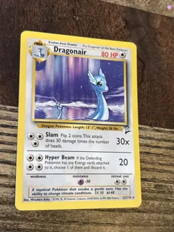 Dragonair 022/130 Base Set 2 Regular Rare Unlimited Wotc Pokemon 1999 - Image 4