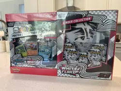 (2) Pokemon Black Bolt and White Flare Binder + Poster Collection Sam's Club 2pk - Image 2