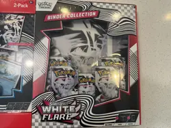 (2) Pokemon Black Bolt and White Flare Binder + Poster Collection Sam's Club 2pk - Image 4