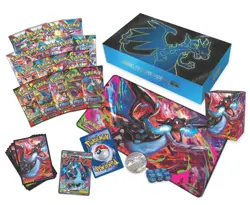 Pokemon Fiamme Spettrali Collezione Ultra Premium Mega Charizard X EX ITA Pokemo - Image 3