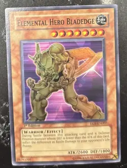 Elemental HERO Bladedge EEN-EN007 1st Edition Ultimate Rare YuGiOh! NM NP - Image 1