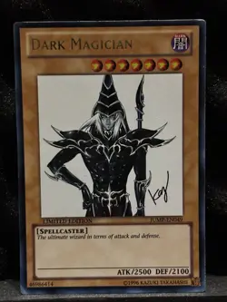 Yu-Gi-Oh! Dark Magician Ultra Rare Shonen Jump JUMP-EN049 ATK/2500 Limited Edit… - Image 1
