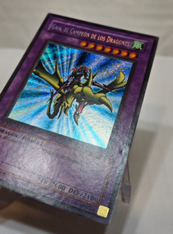 SPANISH Gaia The Dragon Champion LDD-S125 LOB-125 1st Edition Secret Yugioh 7943 - Image 2