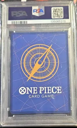 ONE PIECE CCG PORTGAS D. ACE OP07-119 SECRET RARE FOIL PSA 10 2024 - Image 2