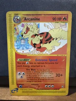 Pokemon Card - Arcanine 2/147 - Aquapolis E-reader - Regular - Image 1