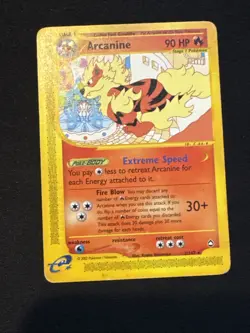 Pokemon Card - Arcanine 2/147 - Aquapolis E-reader - Regular - Image 3