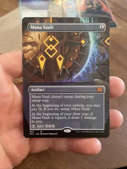 Mana Vault Double Masters Borderless Regular Card NM Condition - Image 1