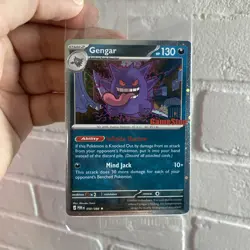 Gengar 050/088 Sealed GameStop Stamped Promo + TCG Pocket Code Card - Image 1