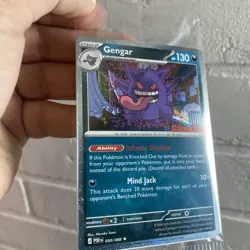 Gengar 050/088 Sealed GameStop Stamped Promo + TCG Pocket Code Card - Image 2