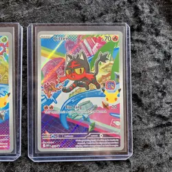 Pokemon First Partner Illustration Collection 3 cards Series 1 NM 43/44/45 - Image 5