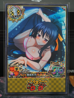 Akeno Himejima Sleepwear High School DxD Sexy Waifu Custom Card - Image 1