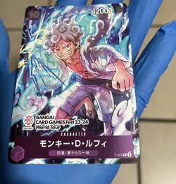 Monkey D Luffy BANDAI Card Games FEST 23-24 Promo P-041 ONE PIECE Card Japanese - Image 3