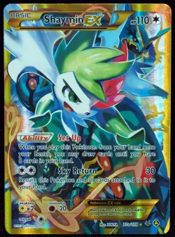 Shaymin EX 77a NM/M XY Premium Trainer Promo Pokemon Card - Image 1