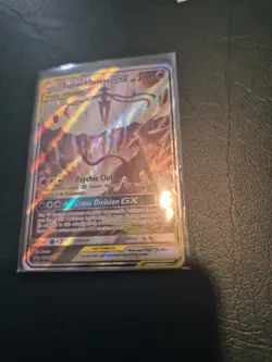 Pokemon Espeon & Deoxys GX TAG TEAM SM240 Promo Holo Card HP 260 - Image 3