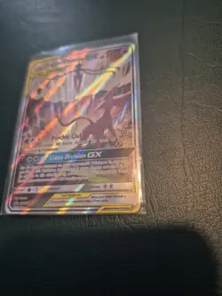 Pokemon Espeon & Deoxys GX TAG TEAM SM240 Promo Holo Card HP 260 - Image 4