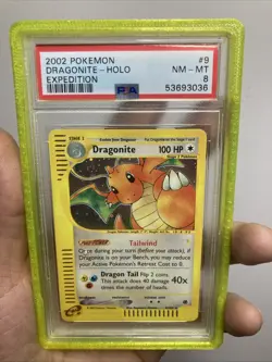 PSA/CGC SLAB Graded Guard Holder Case 3D Print For Pokemon And Tcg Cards Yellow - Image 1
