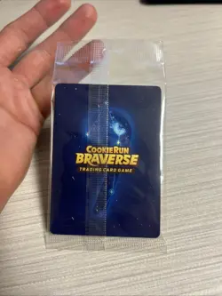 Shadow Milk Cookie P-063 ENGLISH Cookie Run Braverse TCG Official Promo Card NM - Image 2
