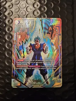 Vegito (Dragon Ball Super Card Game Fusion World) FB02-139 SCR Alternative Art - Image 1