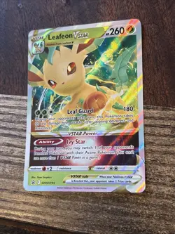 Leafeon VSTAR SWSH195 SWSH: Sword & Shield Promo Cards Holo - Image 3