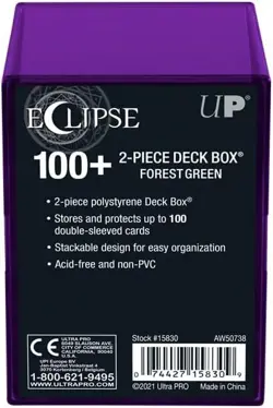 Ultra Pro Eclipse 100+ Card 2-Piece Deck Box - Choose Your Color - NEW - Image 5