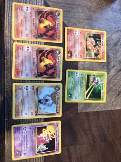 Pokemon TCG 6 Card Lot - Vintage Wotc Team Rocket And More See - Image 1
