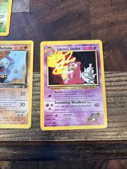 Pokemon TCG 6 Card Lot - Vintage Wotc Team Rocket And More See - Image 5