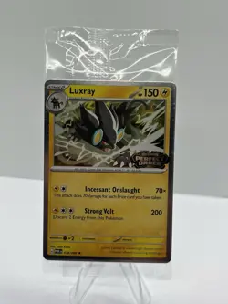 Luxray 028/088 Pokemon Perfect Order Best Buy Promo Card Sealed - Image 1