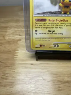 Pichu Lv.6 93/123 Mysterious Treasures 2007 Pokemon Card 40 HP - Image 3